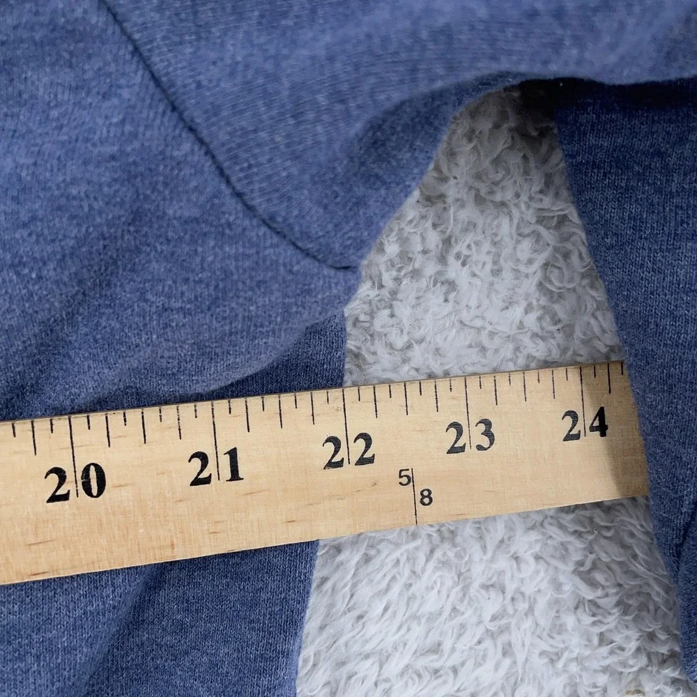 The North Face Hoodie Mens Medium Navy Blue Never Stop‎ Exploring Sweatshirt